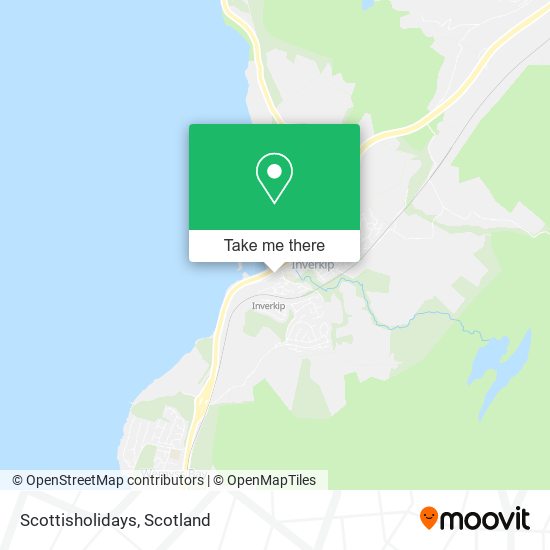 Scottisholidays map