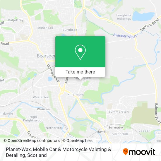 Planet-Wax, Mobile Car & Motorcycle Valeting & Detailing map