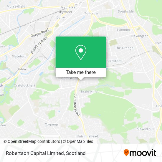 Robertson Capital Limited map