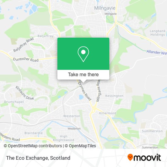 The Eco Exchange map