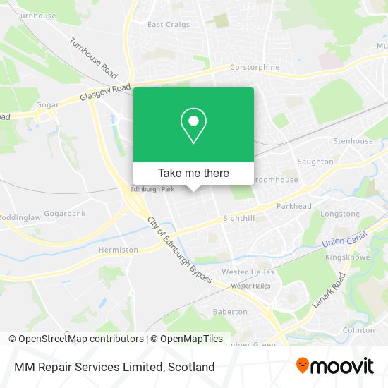 MM Repair Services Limited map