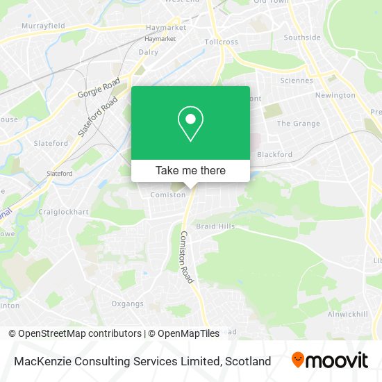 MacKenzie Consulting Services Limited map