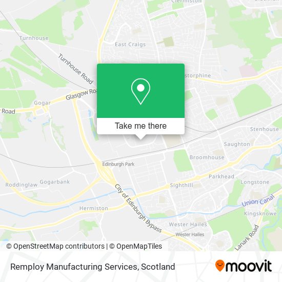 Remploy Manufacturing Services map