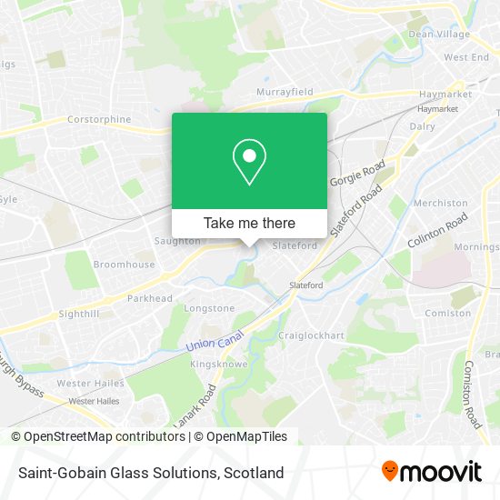 Saint-Gobain Glass Solutions map