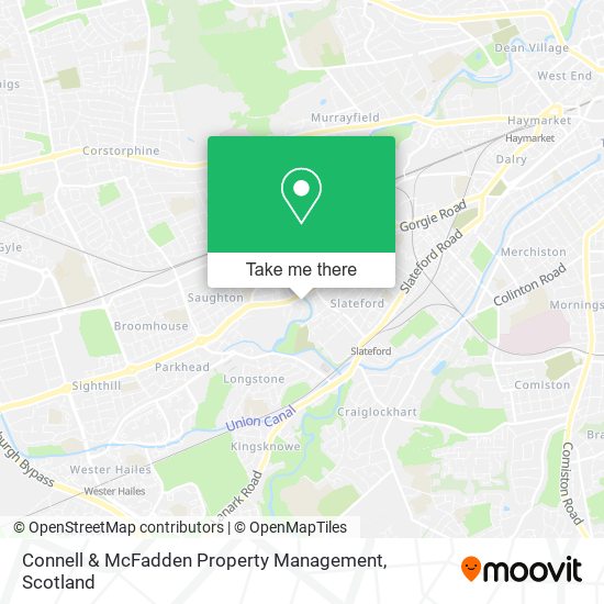 Connell & McFadden Property Management map