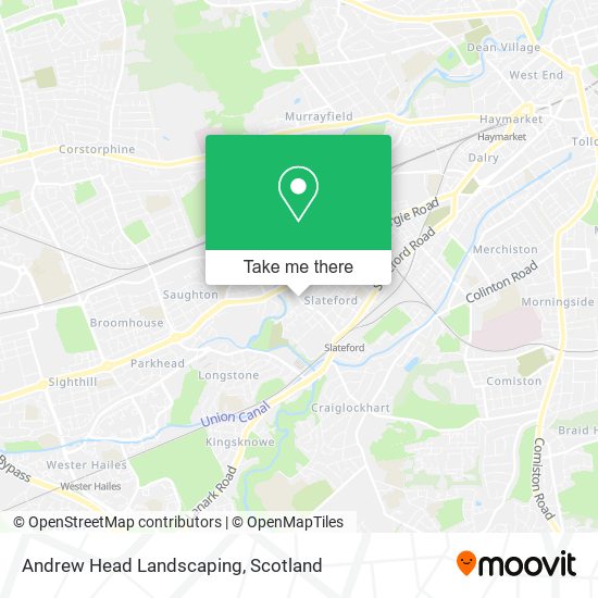 Andrew Head Landscaping map