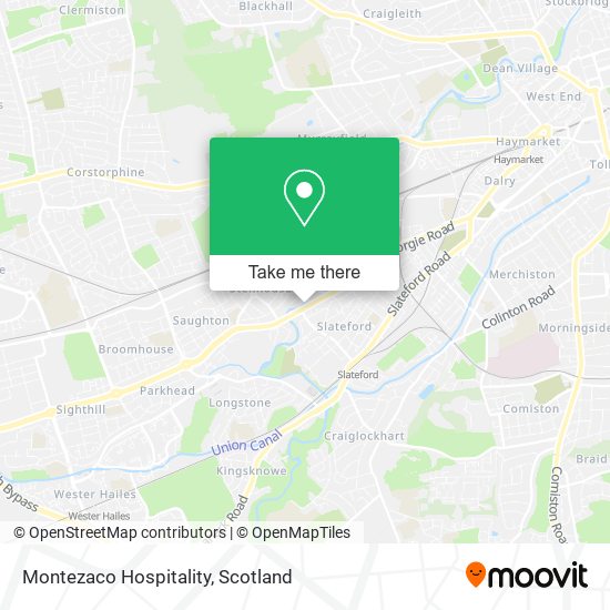Montezaco Hospitality map