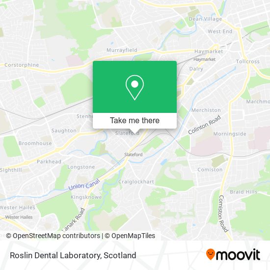 Roslin Dental Laboratory map