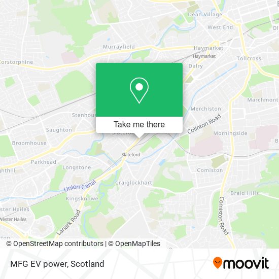 MFG EV power map