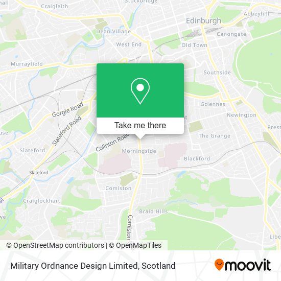 Military Ordnance Design Limited map