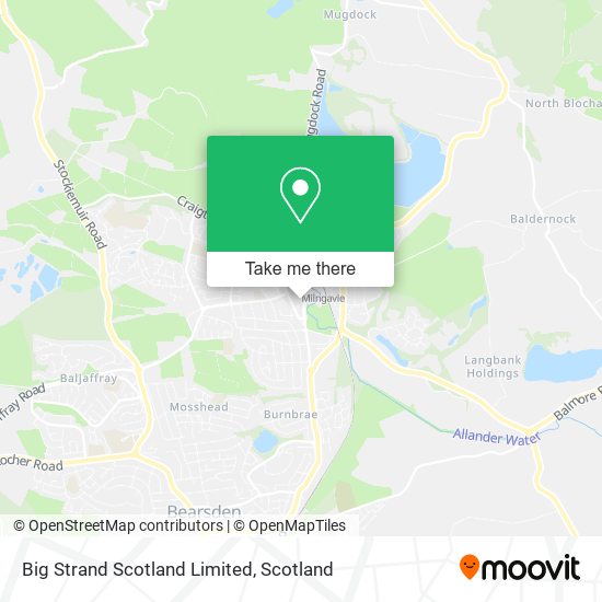 Big Strand Scotland Limited map