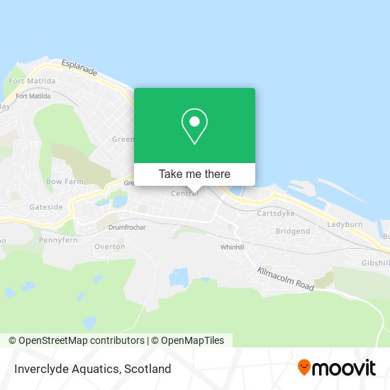 Inverclyde Aquatics map