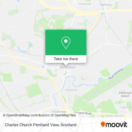 Charles Church Pentland View map