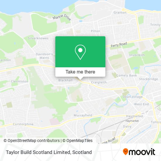 Taylor Build Scotland Limited map