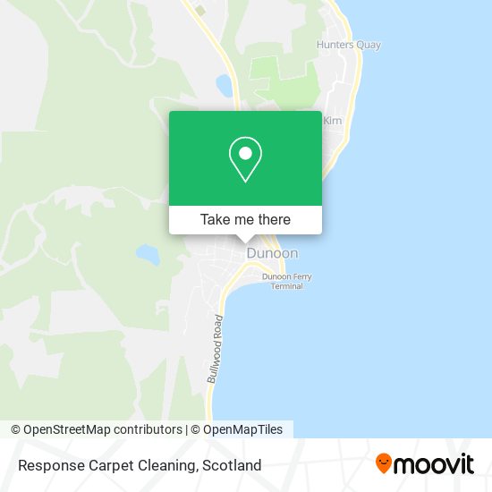 Response Carpet Cleaning map