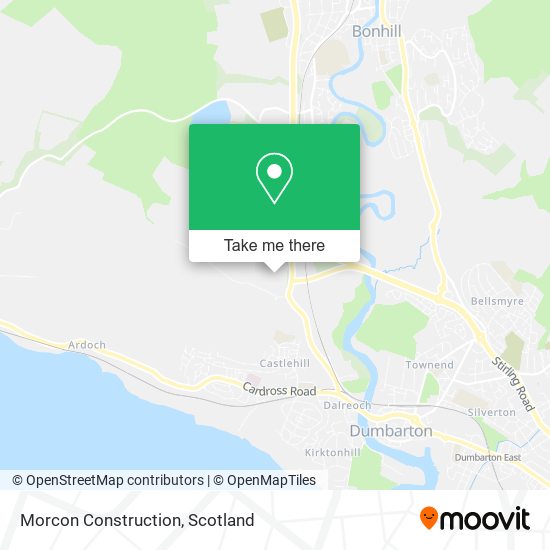 Morcon Construction map