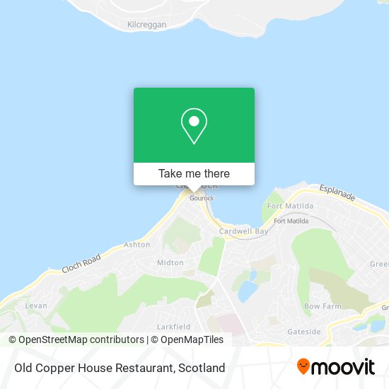 Old Copper House Restaurant map