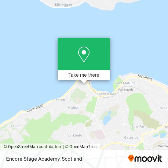 Encore Stage Academy map