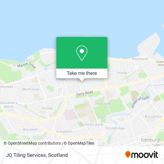 JQ Tiling Services map