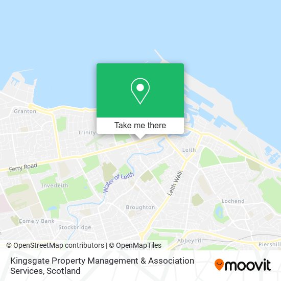 Kingsgate Property Management & Association Services map