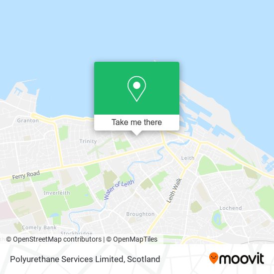 Polyurethane Services Limited map