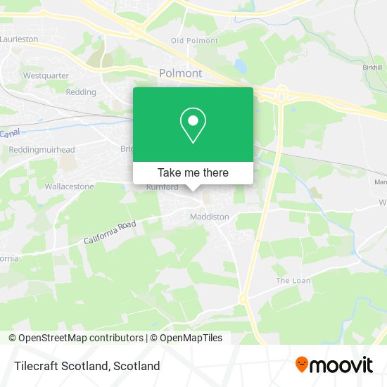 Tilecraft Scotland map