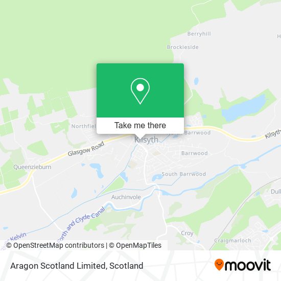 Aragon Scotland Limited map