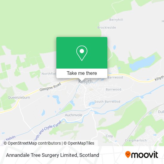 Annandale Tree Surgery Limited map
