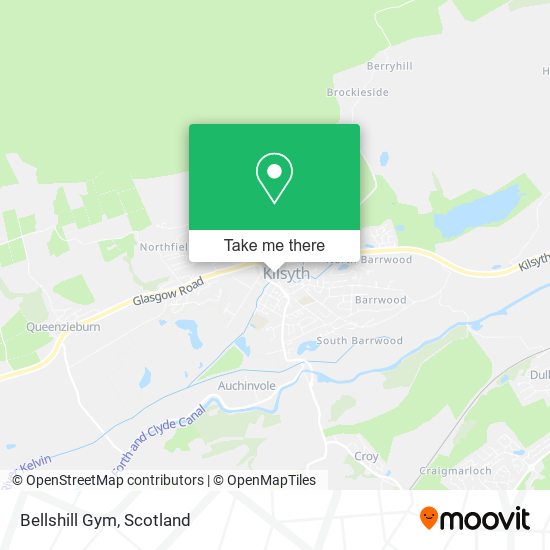 Bellshill Gym map