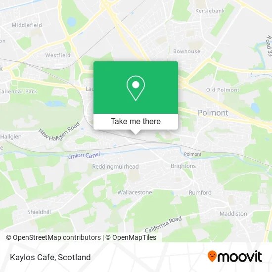 Kaylos Cafe map