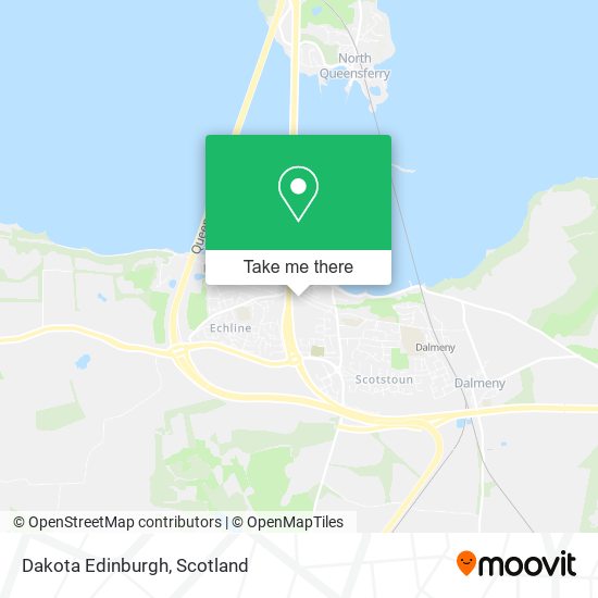 Dakota Edinburgh map