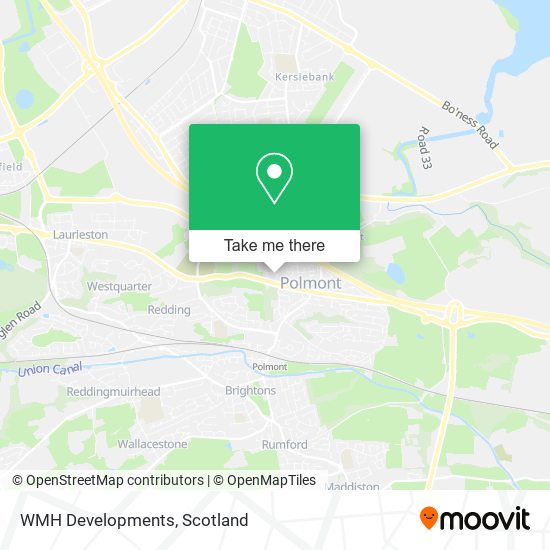 WMH Developments map