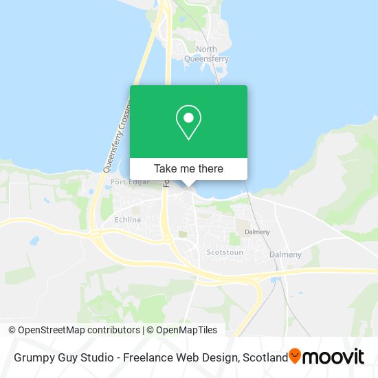 Grumpy Guy Studio - Freelance Web Design map