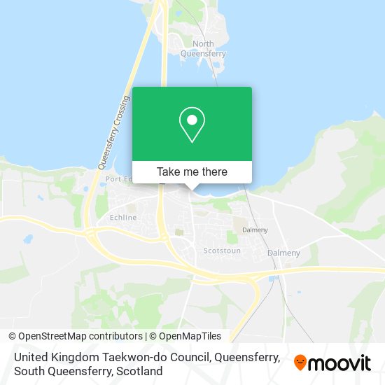 United Kingdom Taekwon-do Council, Queensferry, South Queensferry map