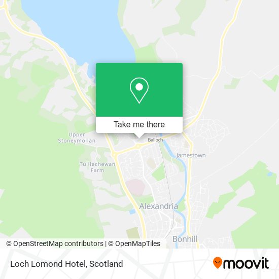 Loch Lomond Hotel map