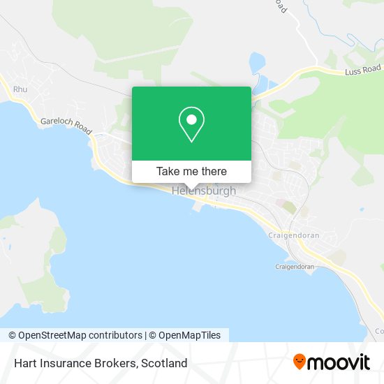 Hart Insurance Brokers map