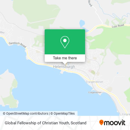 Global Fellowship of Christian Youth map
