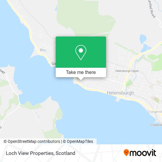 Loch View Properties map