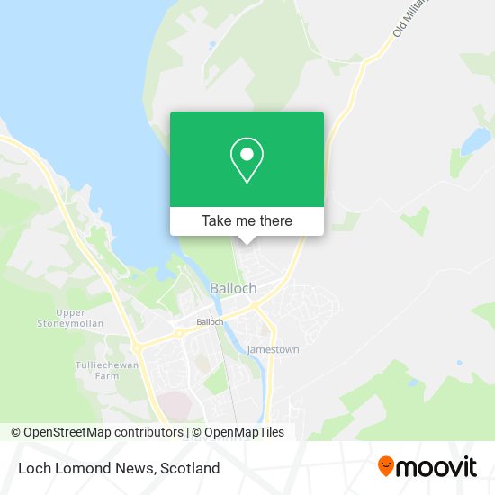 Loch Lomond News map