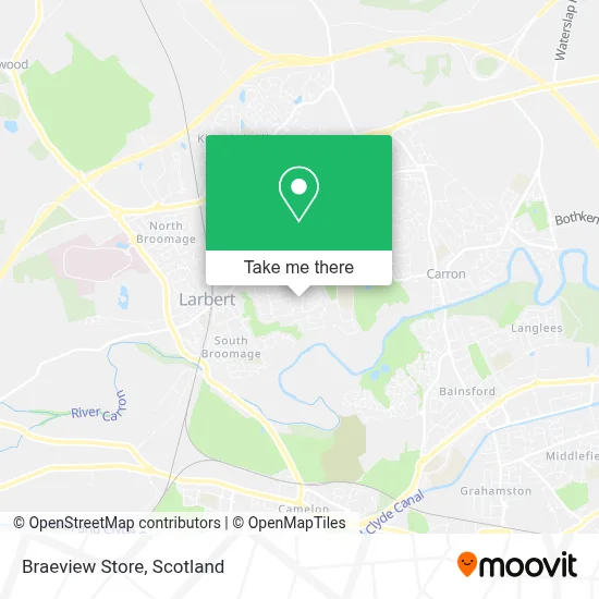 Braeview Store map