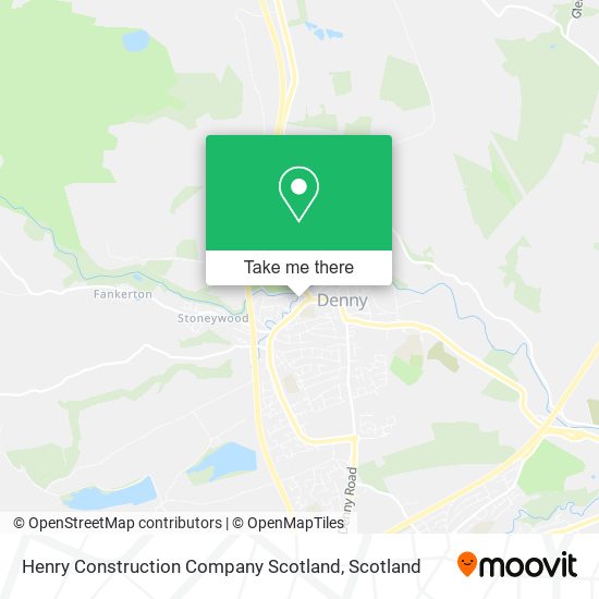 Henry Construction Company Scotland map