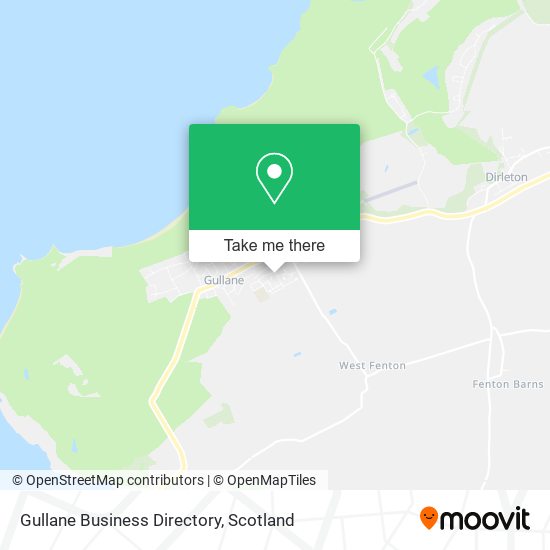 Gullane Business Directory map