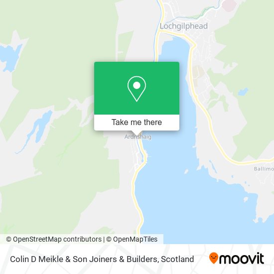 Colin D Meikle & Son Joiners & Builders map