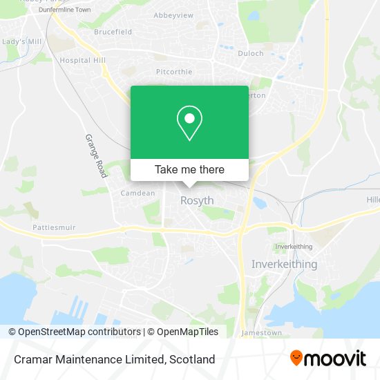 Cramar Maintenance Limited map