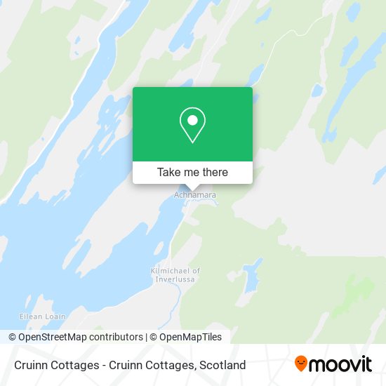 Cruinn Cottages - Cruinn Cottages map