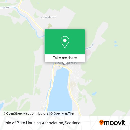 Isle of Bute Housing Association map