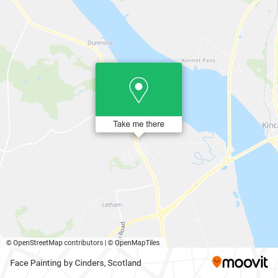 Face Painting by Cinders map
