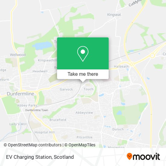 EV Charging Station map