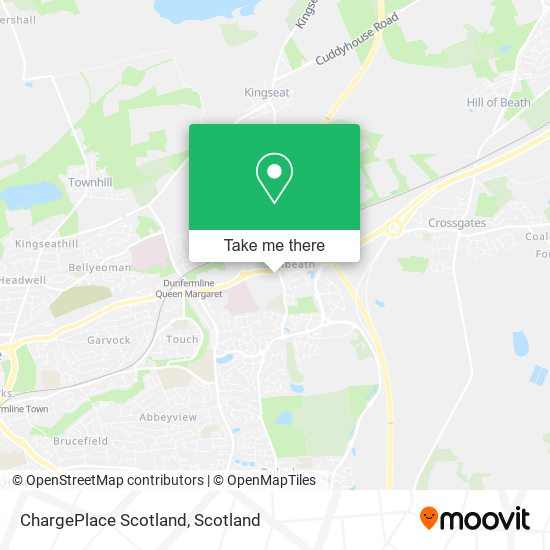 ChargePlace Scotland map