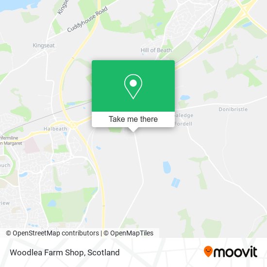 Woodlea Farm Shop map